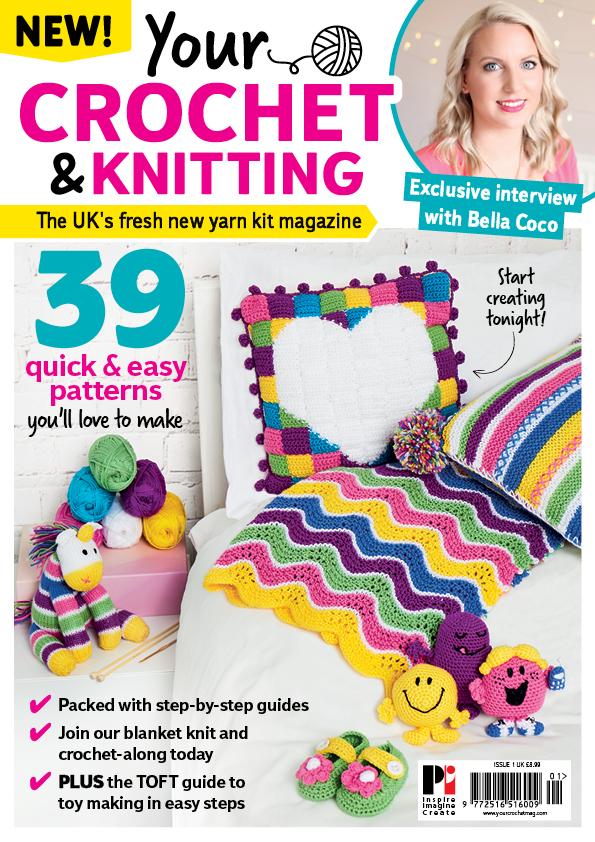 New magazine delivers the best in crochet and knitting inspiration